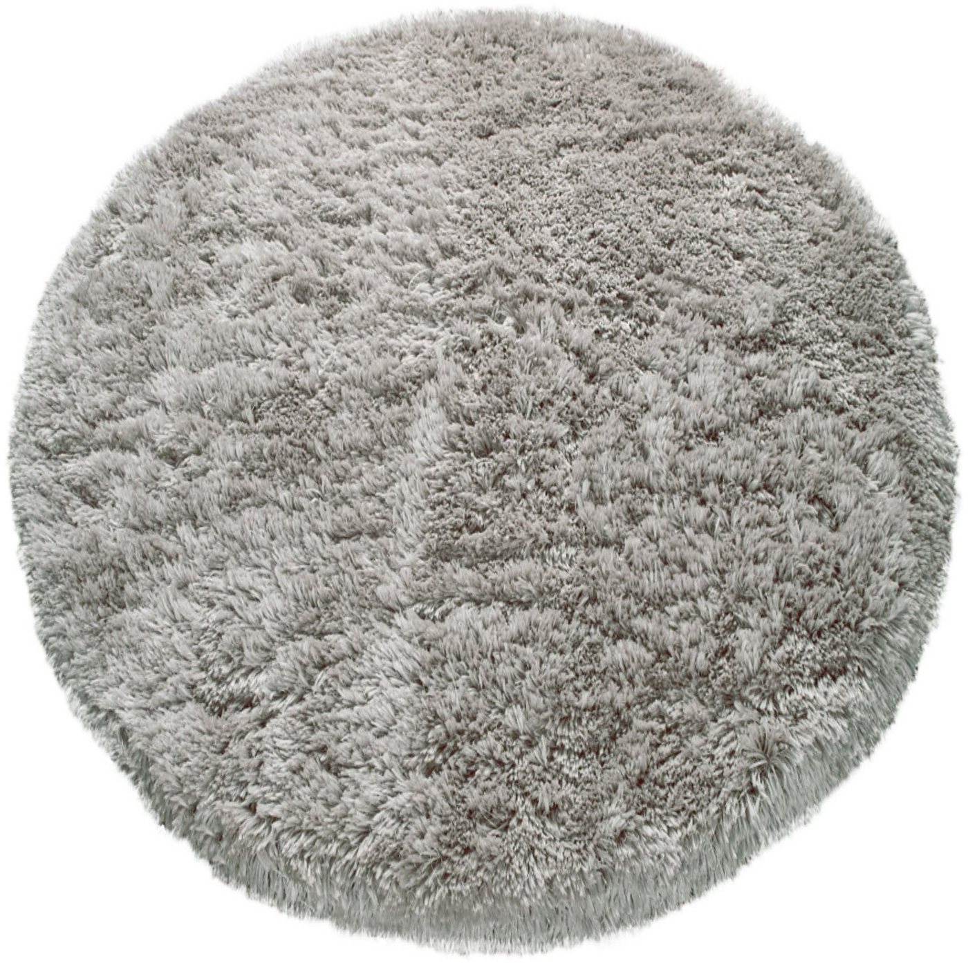 Paco Home Hochflor-Teppich Akumal 930, rund, Höhe: 60 mm, Shaggy, besonders weich durch Softgarn, Uni-Farben von Paco Home