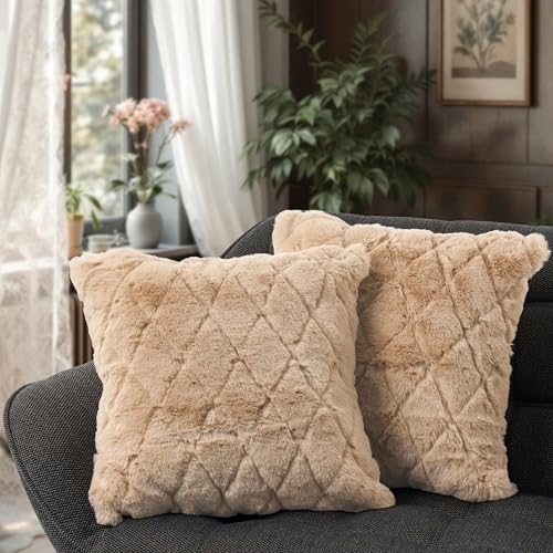 Paco Home 2er Set Boho Kissenbezug Deko Wohnzimmer Kissen Aesthetic Kopfkissen Schlafzimmer Kissenhülle Uni Waschbar, Farbe:Beige, Sets:2pcs-Set Paco Home 2er Set Boho Kissenbezug Deko Wohnzimmer Kissen Aesthetic Kopfkissen Schlafzimmer Kissenhülle Uni Waschbar, Farbe:Beige, Sets:2pcs-Set von Paco Home