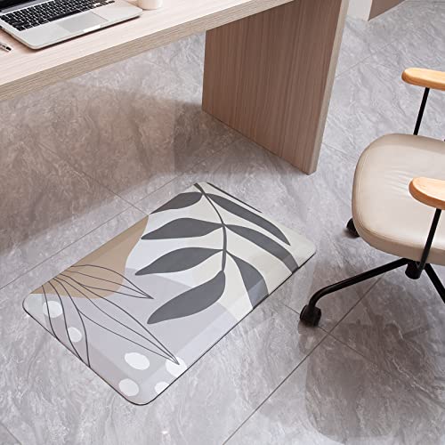 Paco Home Anti Müdigkeitsmatte Gegen Müdigkeit Schreibtisch Anti-Ermüdungsmatte Stehtisch Ergonomische Fußmatte Büro Steharbeitsplätze 50x80 Stehmatte von Paco Home