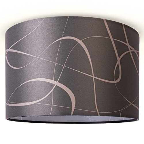 Paco Home Deckenlampe Wohnzimmer Deckenleuchte Esstisch Lampenschirm Stoff Modern Abstrakt E27 von Paco Home