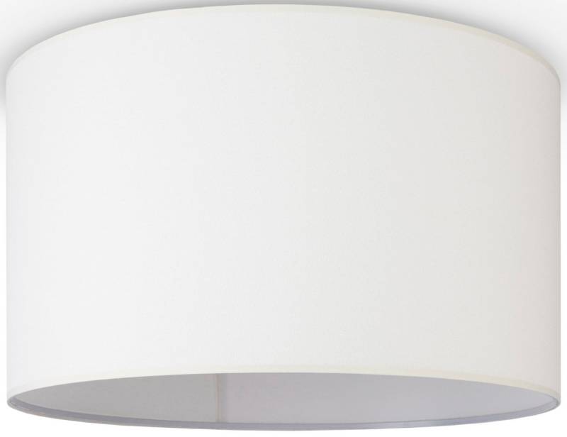 Paco Home Deckenleuchte HUGO CANVAS UNI COLOR, ohne Leuchtmittel, Esszimmer Stoffschirm Einfarbig Leinen Skandinavisch Deckenleuchte von Paco Home
