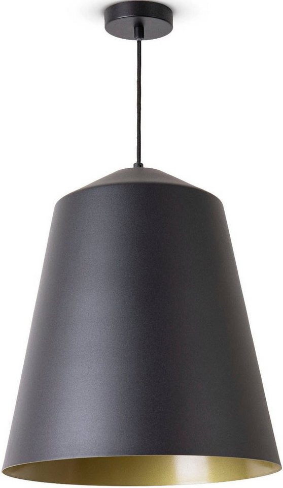 Paco Home Deckenleuchte JACKSON, ohne Leuchtmittel, Wohnzimmer Arbeitszimmer Pulverbeschichtet Industrial Design E27 von Paco Home