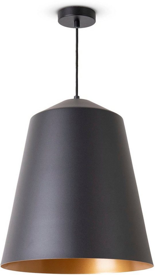 Paco Home Deckenleuchte JACKSON, ohne Leuchtmittel, Wohnzimmer Arbeitszimmer Pulverbeschichtet Industrial Design E27 von Paco Home