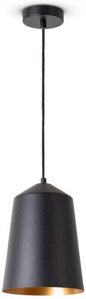 Paco Home Deckenleuchte Jackson, ohne Leuchtmittel, Wohnzimmer Aluminium Pulverbeschichtet Industrial Design E27 von Paco Home