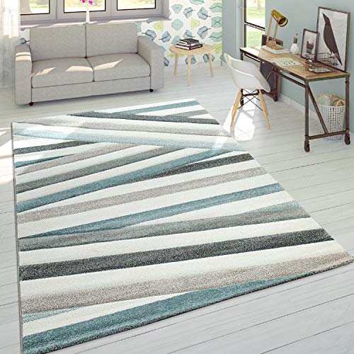 Paco Home Designer Teppich Modern Konturenschnitt Pastellfarben Gestreift Zick Zack Creme, Grösse:80x150 cm Paco Home Designer Teppich Modern Konturenschnitt Pastellfarben Gestreift Zick Zack Creme, Grösse:80x150 cm von Paco Home