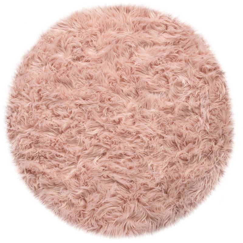 Paco Home Fellteppich Playa 960, rund, Höhe: 64 mm, Kunstfell, Flokati-Optik, Hochflor, weich und flauschig, Uni-Farben Paco Home Fellteppich Playa 960, rund, Höhe: 64 mm, Kunstfell, Flokati-Optik, Hochflor, weich und flauschig, Uni-Farben von Paco Home