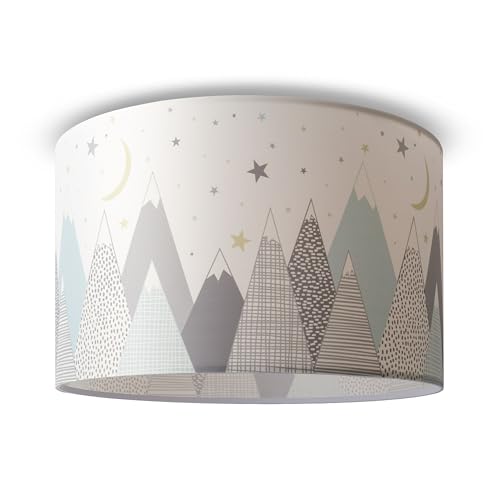 Paco Home Deckenleuchte Kinderzimmer Deckenleuchte Kinderzimmer Feuerwehr Straße Polizei Jungen Mädchen E27 von Paco Home