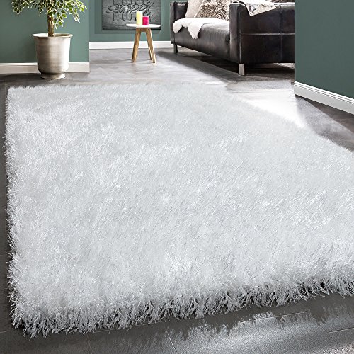 Paco Home Hochflor Teppich Wohnzimmer Schlafzimmer Shaggy Einfarbig Flauschig Modern, Grösse:60x100 cm Paco Home Hochflor Teppich Wohnzimmer Schlafzimmer Shaggy Einfarbig Flauschig Modern, Grösse:60x100 cm von Paco Home