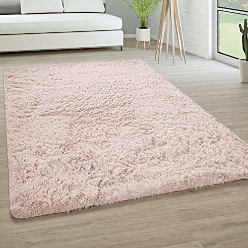 Paco Home Hochflor Teppich Wohnzimmer rutschfest Fellteppich Shaggy Flauschig Weich Modern Kunstfell Fell Imitat Einfarbig, Grösse:200 cm Rund, Farbe:Creme Paco Home Hochflor Teppich Wohnzimmer rutschfest Fellteppich Shaggy Flauschig Weich Modern Kunstfell Fell Imitat Einfarbig, Grösse:200 cm Rund, Farbe:Creme von Paco Home