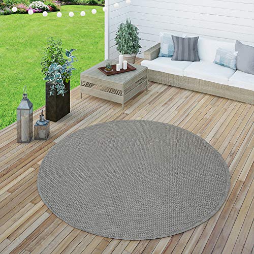 Paco Home Outdoor Teppich wetterfest für Garten, Terrasse & Balkon flachgewebt in Moderner Sisaloptik einfarbig pflegeleicht & UV-beständig Grau, Grösse:240x340 cm Paco Home Outdoor Teppich wetterfest für Garten, Terrasse & Balkon flachgewebt in Moderner Sisaloptik einfarbig pflegeleicht & UV-beständig Grau, Grösse:240x340 cm von Paco Home