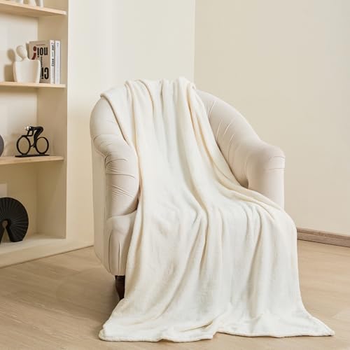 Paco Home Kuscheldecke Fleecedecke Flauschige Decke Wohndecke Warm Couch Bett Sofadecke Wohn- & Kuscheldecken Überwurf, Farbe:Beige, Größe:200x240cm von Paco Home
