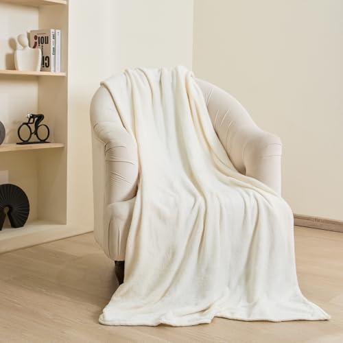 Paco Home Kuschelige Waffeldecke Flauschige Wohndecke Sofadecke Decke Fleecedecke Warm Bett Couch Weich Überwurfdecke, Farbe:Beige, Größe:200x240cm von Paco Home
