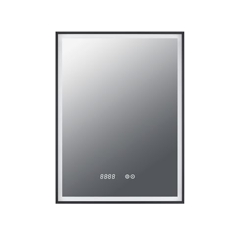 Paco Home LED Badezimmerspiegel mit Beleuchtung Spiegel Antibeschlag Mit Touchschalter Memory-Funktion Elegant Modern, Farbe:Typ 6, Leuchtenform__Größe:60x80 cm Paco Home LED Badezimmerspiegel mit Beleuchtung Spiegel Antibeschlag Mit Touchschalter Memory-Funktion Elegant Modern, Farbe:Typ 6, Leuchtenform__Größe:60x80 cm von Paco Home