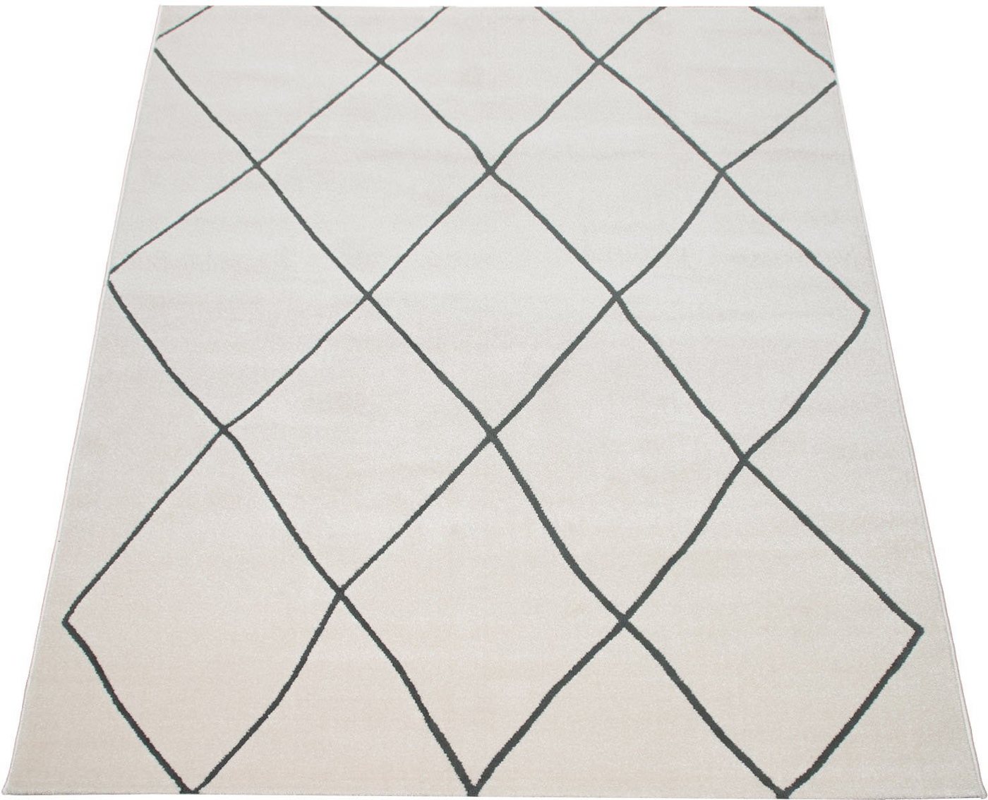 Paco Home Läufer Haral 786, rechteckig, Höhe: 9 mm, Teppich-Läufer, Kurzflor, Scandi Design, Rauten Motiv Paco Home Läufer Haral 786, rechteckig, Höhe: 9 mm, Teppich-Läufer, Kurzflor, Scandi Design, Rauten Motiv von Paco Home