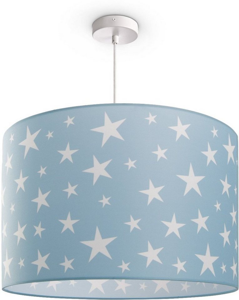 Paco Home Pendelleuchte Capri 315, ohne Leuchtmittel, Kinderlampe Deckenlampe LED Kinderzimmer Sternenhimmel Motiv E27 von Paco Home