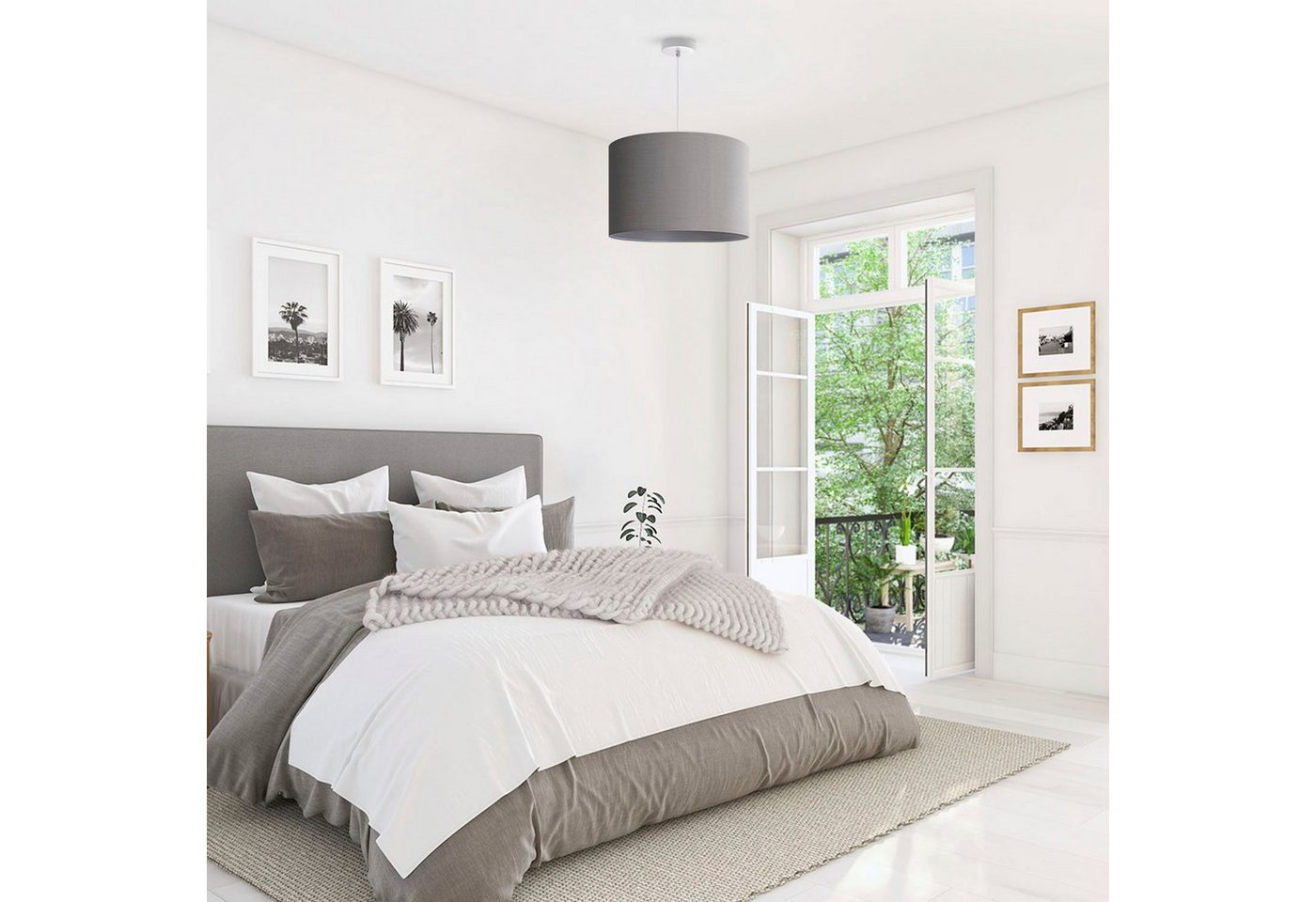 Paco Home Pendelleuchte HUGO UNI COLOR, ohne Leuchtmittel, Deckenlampe LED Wohnzimmer Und Schlafzimmer, Unifarben, Deko E27 Paco Home Pendelleuchte HUGO UNI COLOR, ohne Leuchtmittel, Deckenlampe LED Wohnzimmer Und Schlafzimmer, Unifarben, Deko E27 von Paco Home