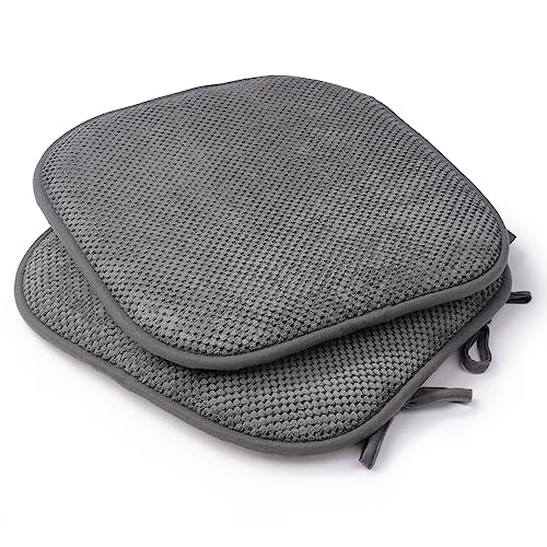 Paco Home Sitzkissen mit Schnüre 40x40 Memory-Schaum-Kissen Stuhlkissen Uni Sitzauflage Innen 2er Set Paco Home Sitzkissen mit Schnüre 40x40 Memory-Schaum-Kissen Stuhlkissen Uni Sitzauflage Innen 2er Set von Paco Home