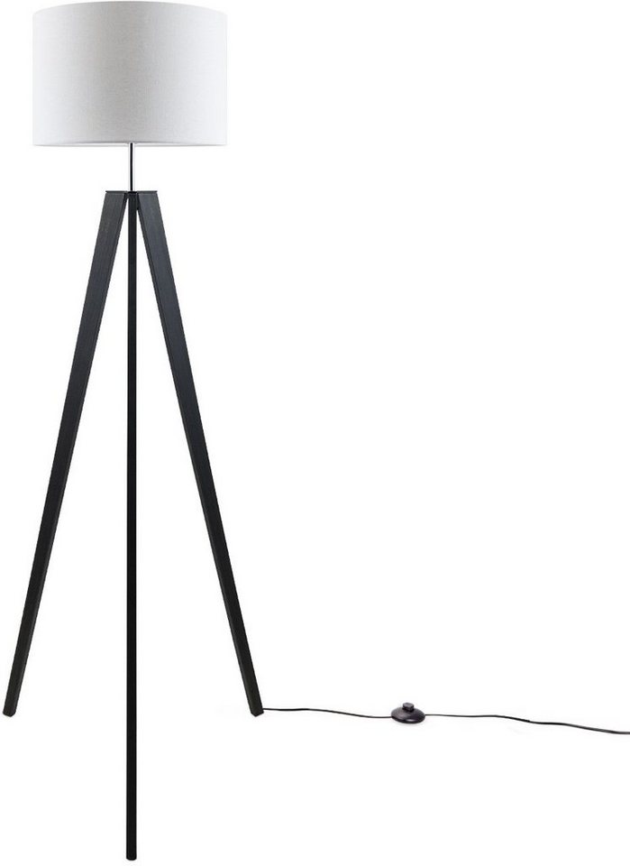 Paco Home Stehlampe Canvas uni Color, ohne Leuchtmittel, Stehlampe Vintage Fuß LED Lampe Wohnzimmer Skandinavischer Stil E27 Paco Home Stehlampe Canvas uni Color, ohne Leuchtmittel, Stehlampe Vintage Fuß LED Lampe Wohnzimmer Skandinavischer Stil E27 von Paco Home