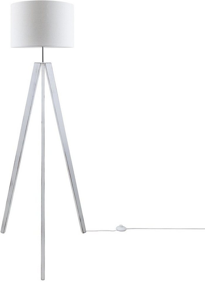 Paco Home Stehlampe Canvas uni Color, ohne Leuchtmittel, Stehlampe Vintage Fuß LED Lampe Wohnzimmer Skandinavischer Stil E27 Paco Home Stehlampe Canvas uni Color, ohne Leuchtmittel, Stehlampe Vintage Fuß LED Lampe Wohnzimmer Skandinavischer Stil E27 von Paco Home