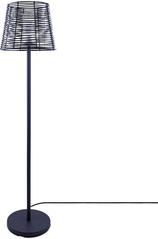 Paco Home Stehlampe JAD, In- & Outdoor, ohne Leuchtmittel, Außenlampe, E27, Moderne Optik, IP44 spritzwassergeschützt von Paco Home