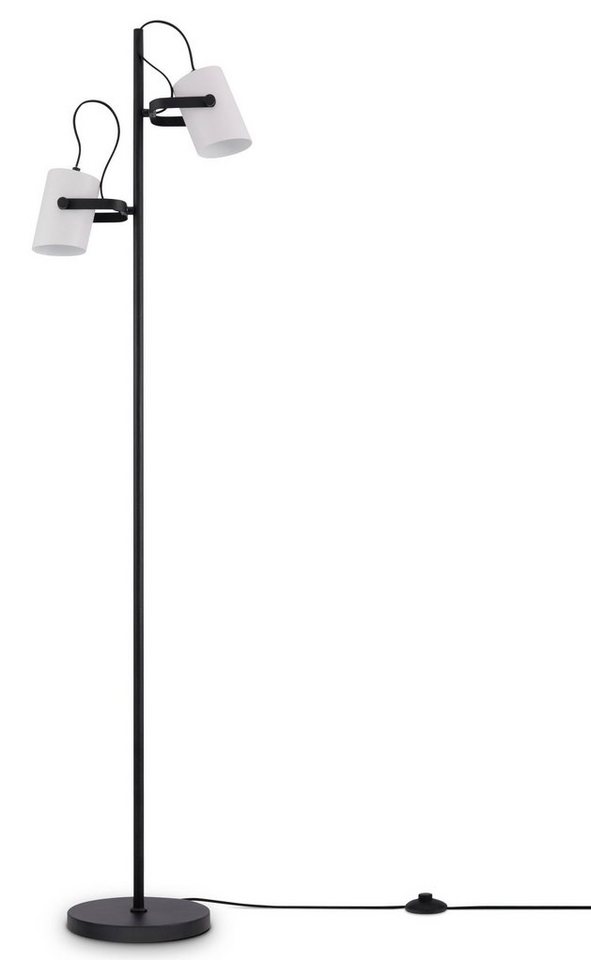 Paco Home Stehlampe KARL, ohne Leuchtmittel, mit kompatiblen Dimmer und Leuchtmittel von Paco Home