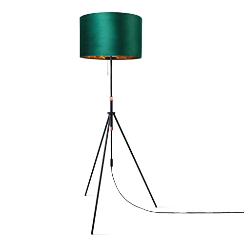 Paco Home Stehlampe Wohnzimmer Leselampe Deko Lampe Stativ Standleuchte Lampenschirm Stoffschirm Velours Samt Zugschalter Vintage Samt E27 Fassung Paco Home Stehlampe Wohnzimmer Leselampe Deko Lampe Stativ Standleuchte Lampenschirm Stoffschirm Velours Samt Zugschalter Vintage Samt E27 Fassung von Paco Home