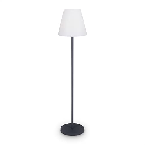 Paco Home Stehleuchte In- und Outdoor Stehlampe RGB Mit Akku Terrasse Garten Vintage Retro Bodenlampe Wiederaufladbar von Paco Home