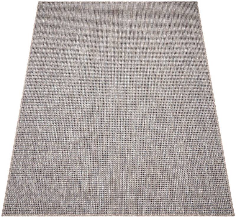 Paco Home Teppich Napoli 777, rechteckig, Höhe: 4 mm, Flachgewebe, meliert, In- und Outdoor geeignet, Wohnzimmer von Paco Home