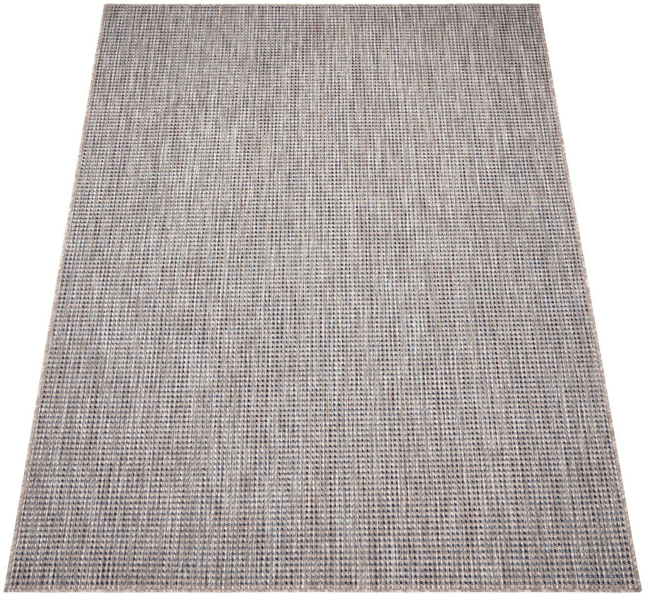 Paco Home Teppich Napoli 777, rechteckig, Höhe: 4 mm, Flachgewebe, meliert, In- und Outdoor geeignet, Wohnzimmer von Paco Home