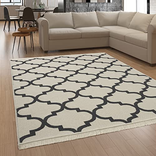 Paco Home Teppich Wohnzimmer Schlafzimmer Boho Design Waschbar Bis 30 Grad Skandinavisch Mit Fransen Wendbar Moderne Deko, Grösse:60x90 cm, Farbe:Anthrazit 3 Paco Home Teppich Wohnzimmer Schlafzimmer Boho Design Waschbar Bis 30 Grad Skandinavisch Mit Fransen Wendbar Moderne Deko, Grösse:60x90 cm, Farbe:Anthrazit 3 von Paco Home