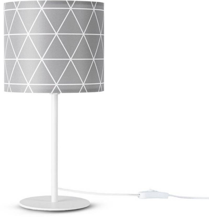 Paco Home Tischleuchte Stella 401, ohne Leuchtmittel, Nacht Schreib âˆ…18cm Skandi Rauten Höhe 36,5cm E14 von Paco Home