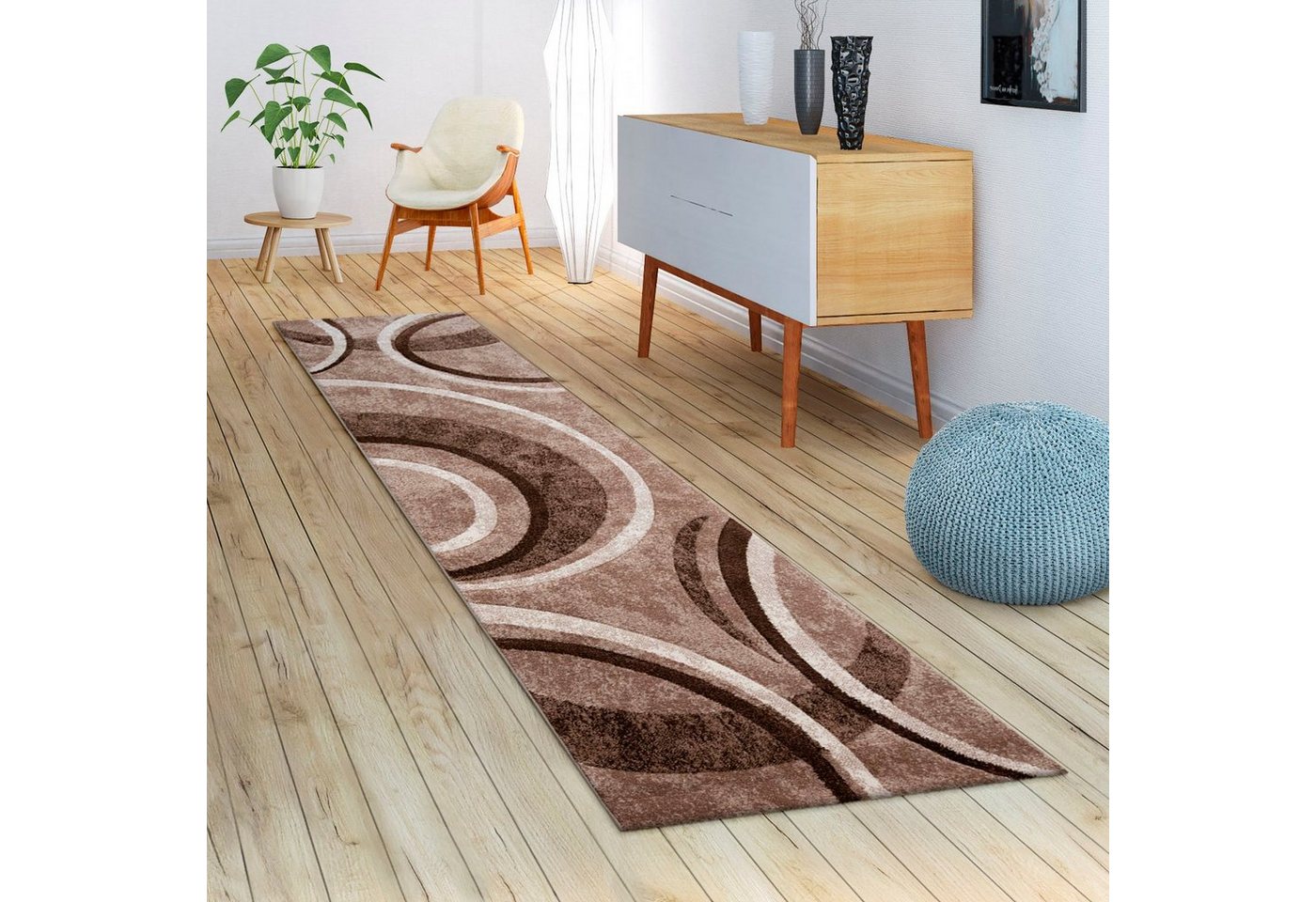 Paco Home Teppich Brillance 758, rechteckig, Höhe: 18 mm, Kurzflor, modernes geometrisches Design, auch als Läufer Paco Home Teppich Brillance 758, rechteckig, Höhe: 18 mm, Kurzflor, modernes geometrisches Design, auch als Läufer von Paco Home