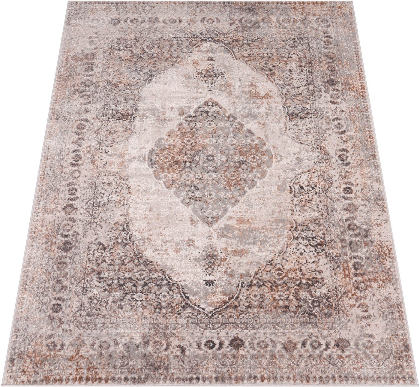 Paco Home Teppich Foggia 779, rechteckig, Höhe: 12 mm, Kurzflor, Orient Optik, Vintage Design Paco Home Teppich Foggia 779, rechteckig, Höhe: 12 mm, Kurzflor, Orient Optik, Vintage Design von Paco Home