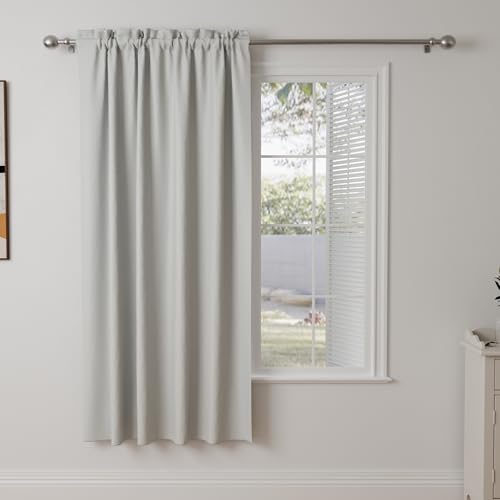 Pacok Verdunklungsvorhänge 1er Set Gardinen Blickdicht Thermo Hitzeschutz Gardine Lichtundurchlässig für Schlafzimmer Wohnzimmer,Grau Vorhänge Verdunkelnd H 175 x B 140 cm Pacok Verdunklungsvorhänge 1er Set Gardinen Blickdicht Thermo Hitzeschutz Gardine Lichtundurchlässig für Schlafzimmer Wohnzimmer,Grau Vorhänge Verdunkelnd H 175 x B 140 cm von Pacok