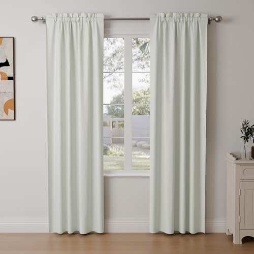 Pacok Verdunklungsvorhänge 2er Set Gardinen Blickdicht Thermo Hitzeschutz Gardine Lichtundurchlässig für Schlafzimmer Wohnzimmer,Beige Vorhänge Verdunkelnd H 245 x B 140 cm Pacok Verdunklungsvorhänge 2er Set Gardinen Blickdicht Thermo Hitzeschutz Gardine Lichtundurchlässig für Schlafzimmer Wohnzimmer,Beige Vorhänge Verdunkelnd H 245 x B 140 cm von Pacok