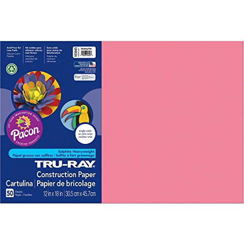 'Pacon Tru-Ray Construction Paper, 12 x 18 50 Blatt von Pacon
