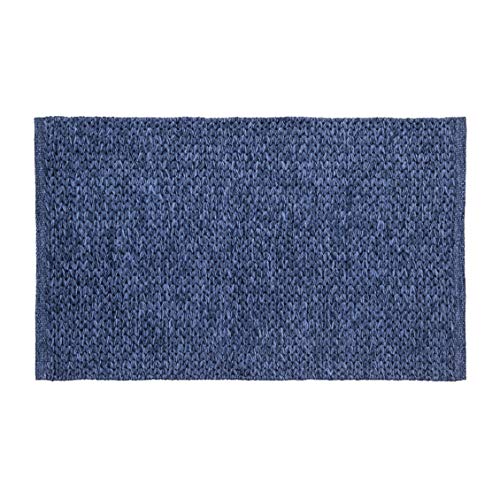 pad - Tail - Badvorleger, Fußmatte - Outdoor Teppich - Polypropylen - In - Outoor - UV-Beständig, Formstabil und Wetterfest - Blau - 70 x 130 cm von Pad Concept