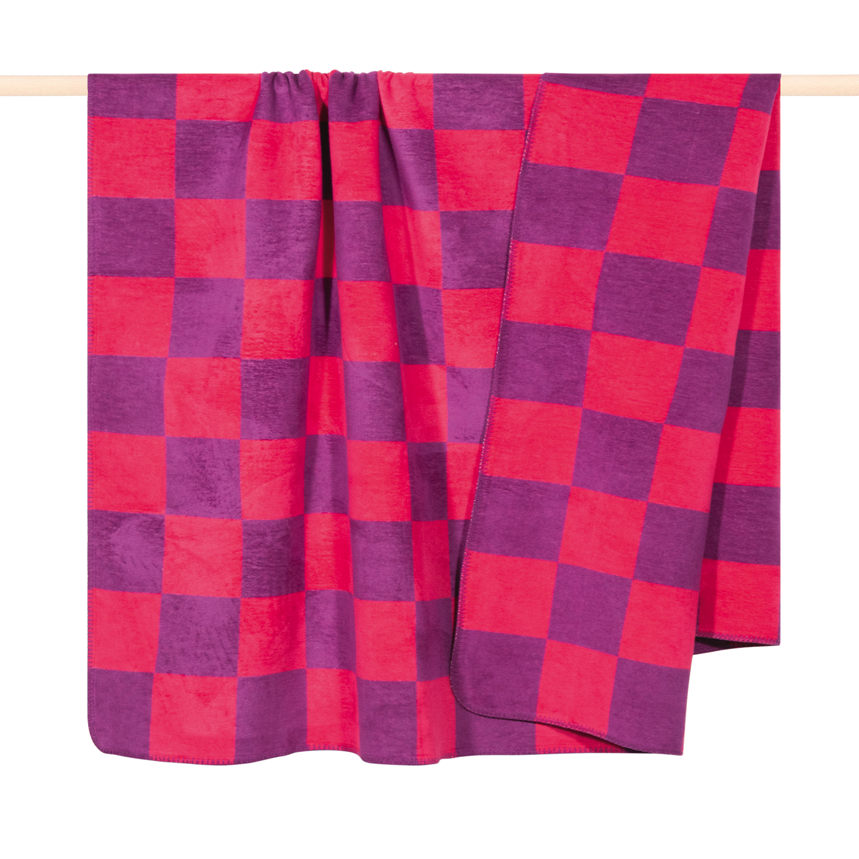 Pad Home Design Decke 150 x 200 cm CHESS ca. 150x200 cm in pink-violet Pad Home Design Decke 150 x 200 cm CHESS ca. 150x200 cm in pink-violet von Pad Home Design