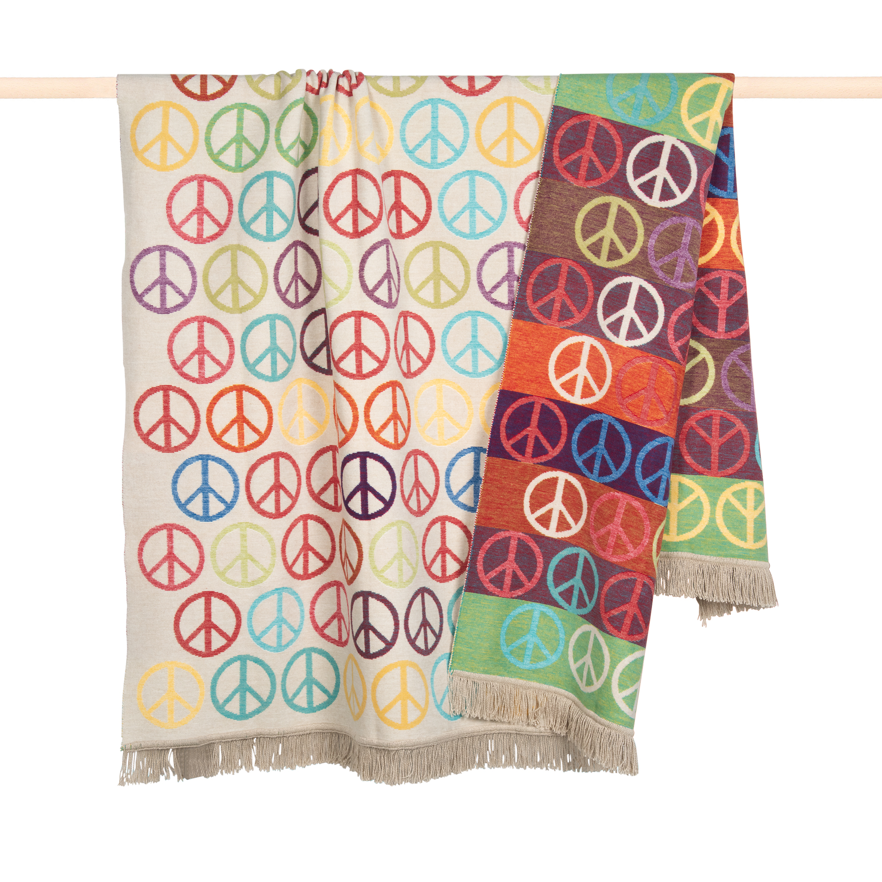 Pad Home Design Decke 150 x 200 cm PEACE MULTI ca. 150x200 cm in multi Pad Home Design Decke 150 x 200 cm PEACE MULTI ca. 150x200 cm in multi von Pad Home Design