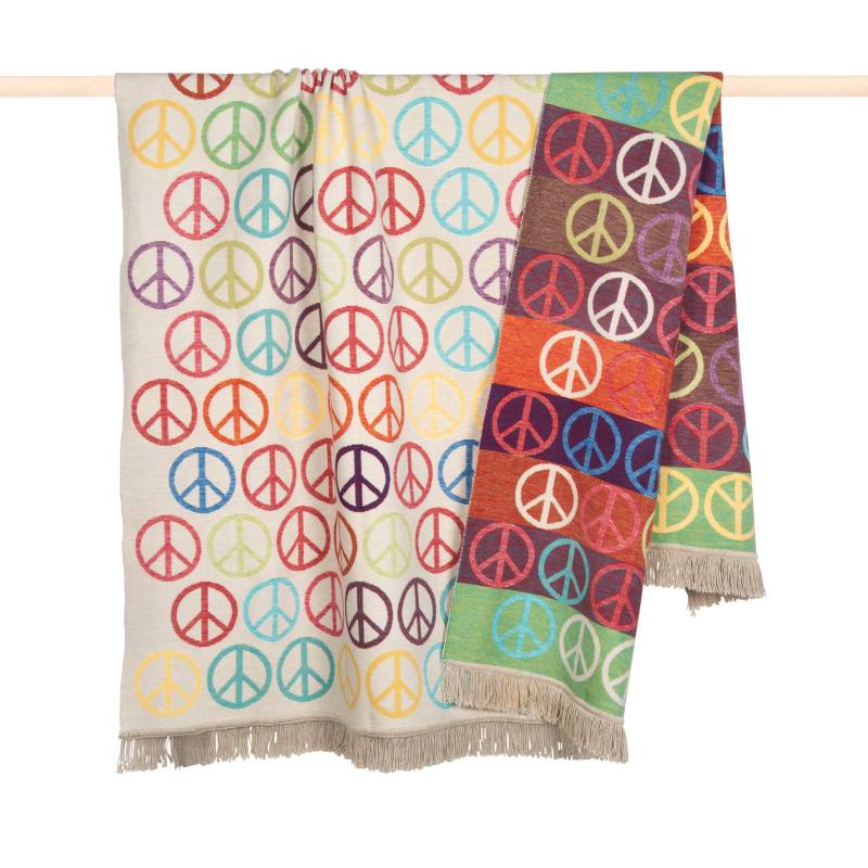 Pad Home Design Decke 150 x 200 cm PEACE MULTI ca. 150x200 cm in multi von Pad Home Design