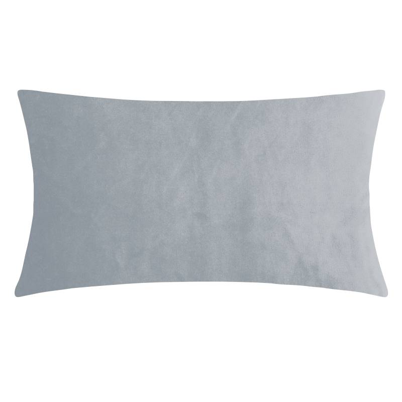 Pad Home Design Kissenhülle 25 x 50 cm SMOOTH ca. 25x50 cm in light grey von Pad Home Design