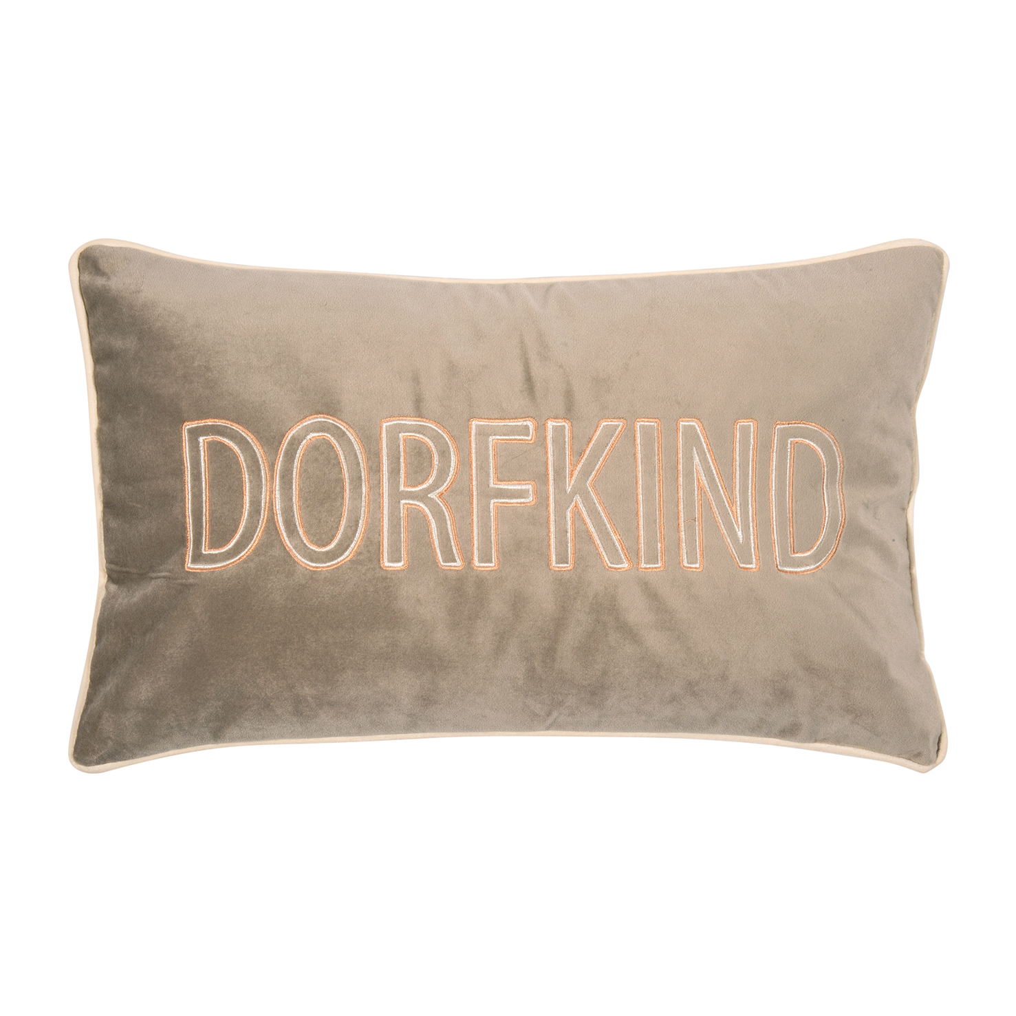 Pad Home Design Kissenhülle 30 x 50 cm DORFKIND ca. 30x50 cm in orange-taupe Pad Home Design Kissenhülle 30 x 50 cm DORFKIND ca. 30x50 cm in orange-taupe von Pad Home Design