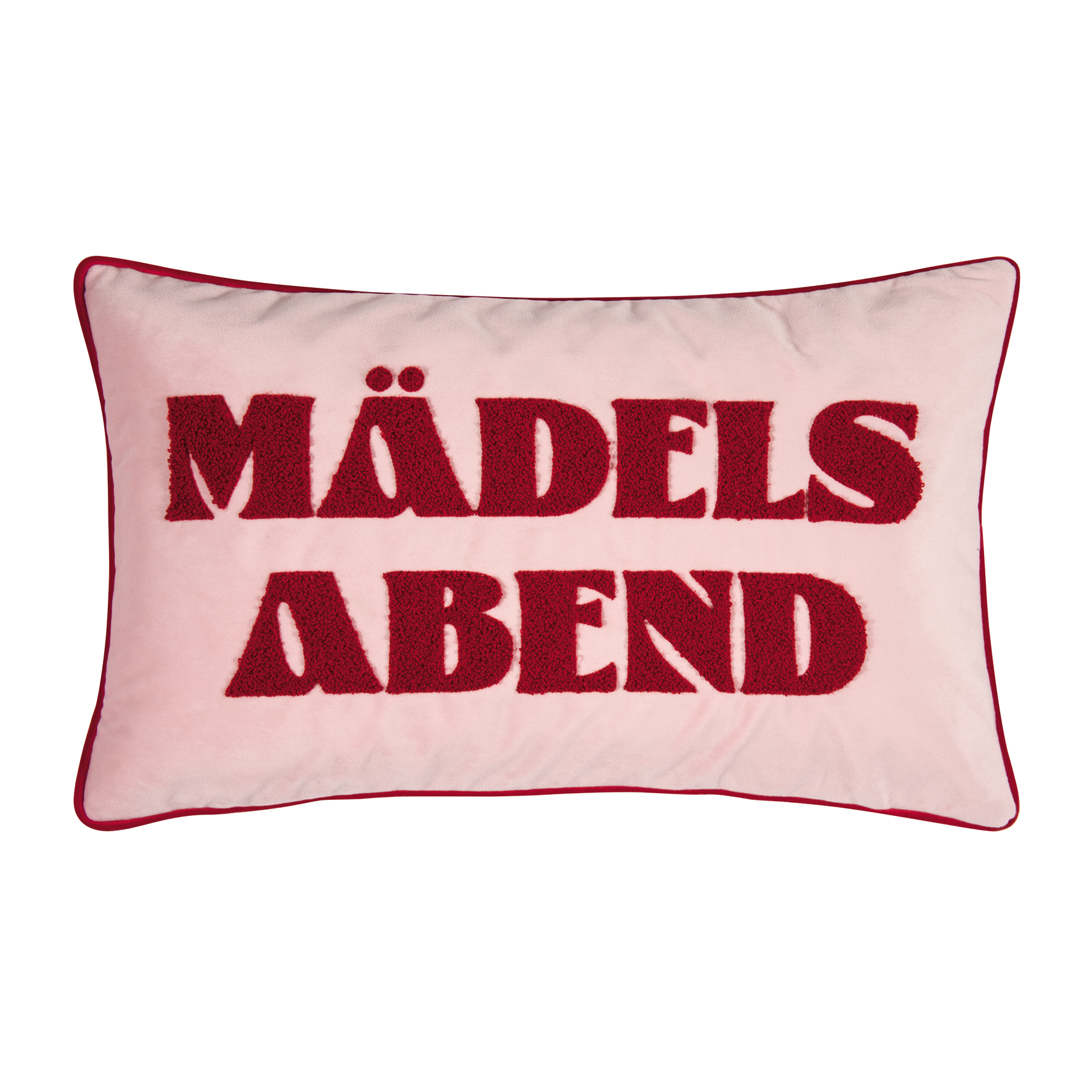 Pad Home Design Kissenhülle 30 x 50 cm MÄDELS ABEND ca. 30x50 cm in rechteckig red-pink Pad Home Design Kissenhülle 30 x 50 cm MÄDELS ABEND ca. 30x50 cm in rechteckig red-pink von Pad Home Design