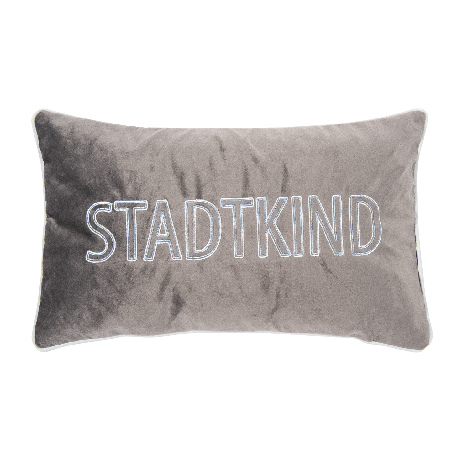 Pad Home Design Kissenhülle 30 x 50 cm STADTKIND ca. 30x50 cm in blue-grey Pad Home Design Kissenhülle 30 x 50 cm STADTKIND ca. 30x50 cm in blue-grey von Pad Home Design
