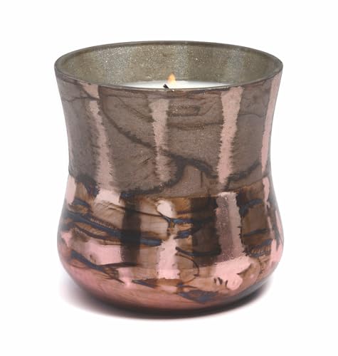 Kerze aus metallischem Glas, Zypressen und Tanne, 255 g, Kupfer von Paddywax