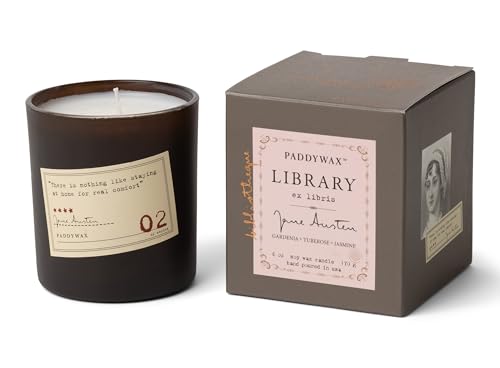 Paddywax Jane Austen Duftkerze, Library Collection, 170 g, 170 g von Paddywax