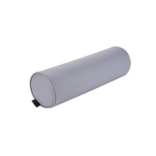 Pader Medi Tech Nacken- und Knierolle aus Polyetherschaumstoff I Lagerungsrolle mit Kunstlederbezug und Kedernähten I 50 x 15 cm I in 20 Farben verfügbar (Chrom) von Pader Medi Tech