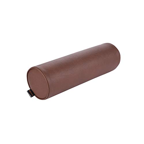 Pader Medi Tech Nacken- und Knierolle aus Polyetherschaumstoff I Lagerungsrolle mit Kunstlederbezug und Kedernähten I 50 x 15 cm I in 20 Farben verfügbar (Mocca) von pader medi.tech