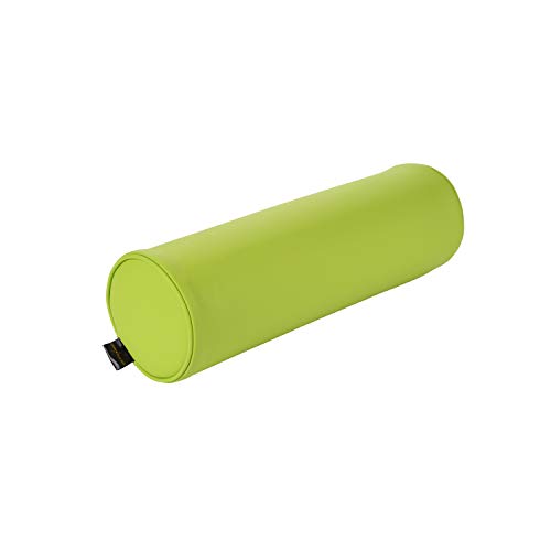 Pader Medi Tech Nacken- und Knierolle aus Polyetherschaumstoff I Lagerungsrolle mit Kunstlederbezug und Kedernähten I 50 x 15 cm I in 20 Farben verfügbar (grasgrün) von pader medi.tech
