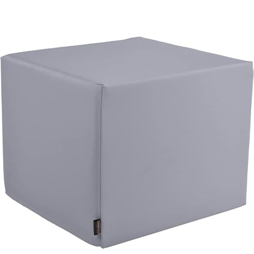 Pader Medi Tech Orthopädisches Entlastungskissen, Positurkissen 50x45x40cm I Bandscheibenkissen, Stufenkissen, Lagerungskissen für Beine mit festem Schaumkern (27 Chrom) von pader medi.tech